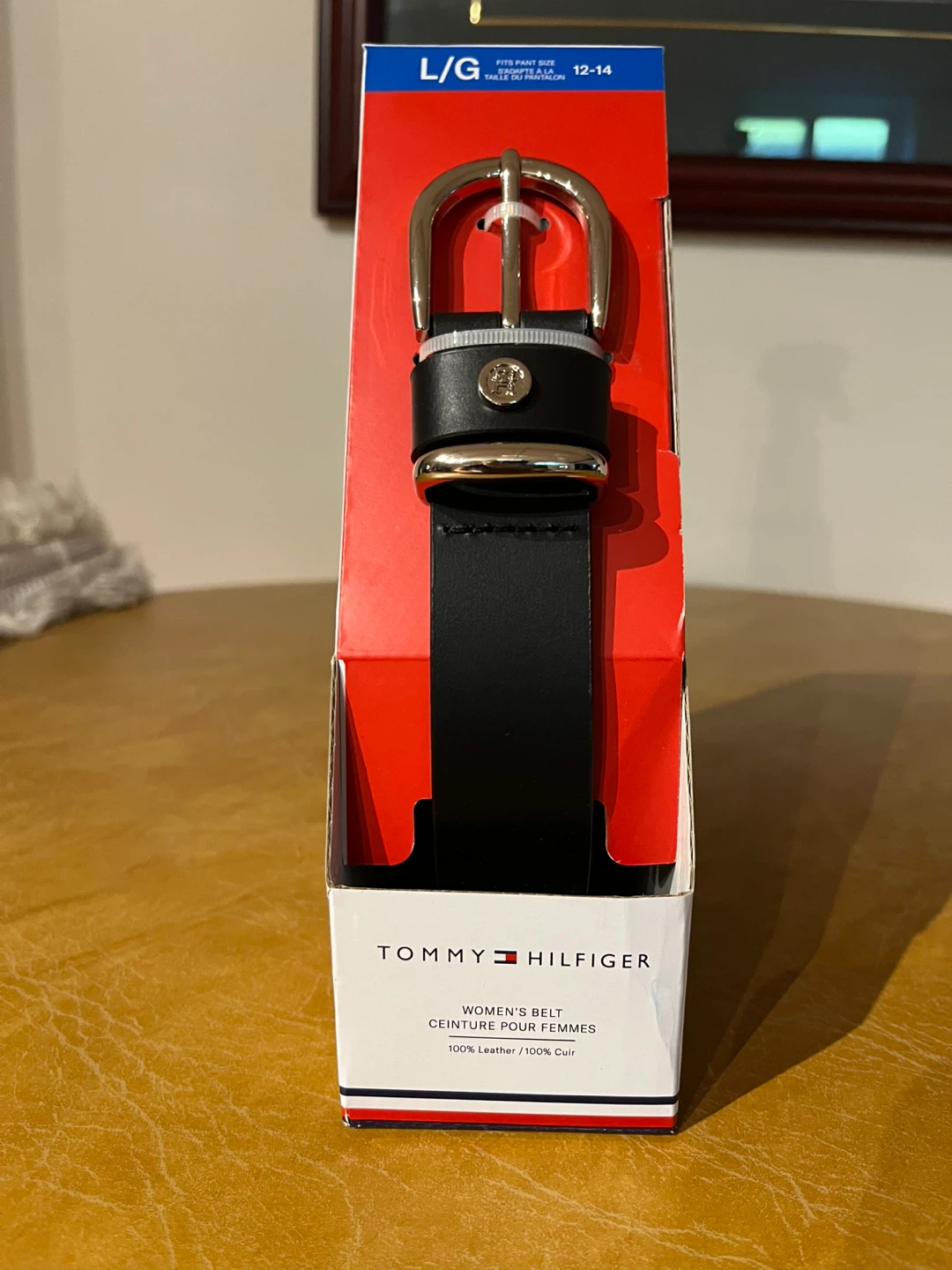 Tommy Hilfiger Women's Leather Belt Large 12-14 - photo 4