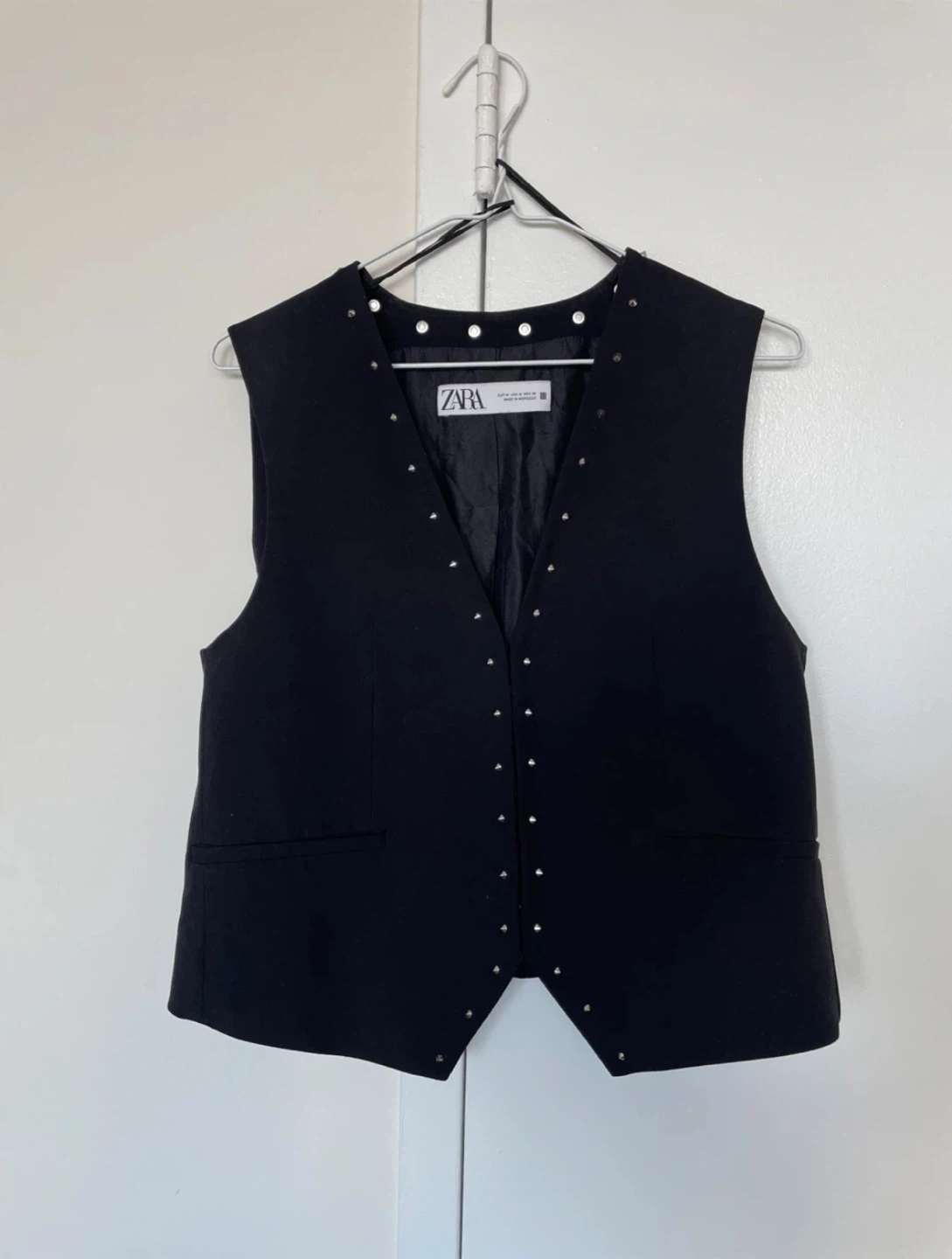 Zara Black Studded Vest - photo 2