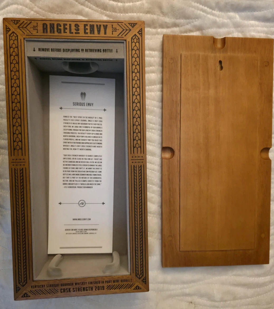 Angels Envy Cask Strength 2019 Wooden Display Box - photo 2