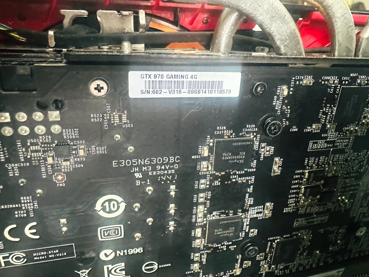 MSI GTX 970 Gaming 4G Graphics Card - photo 2