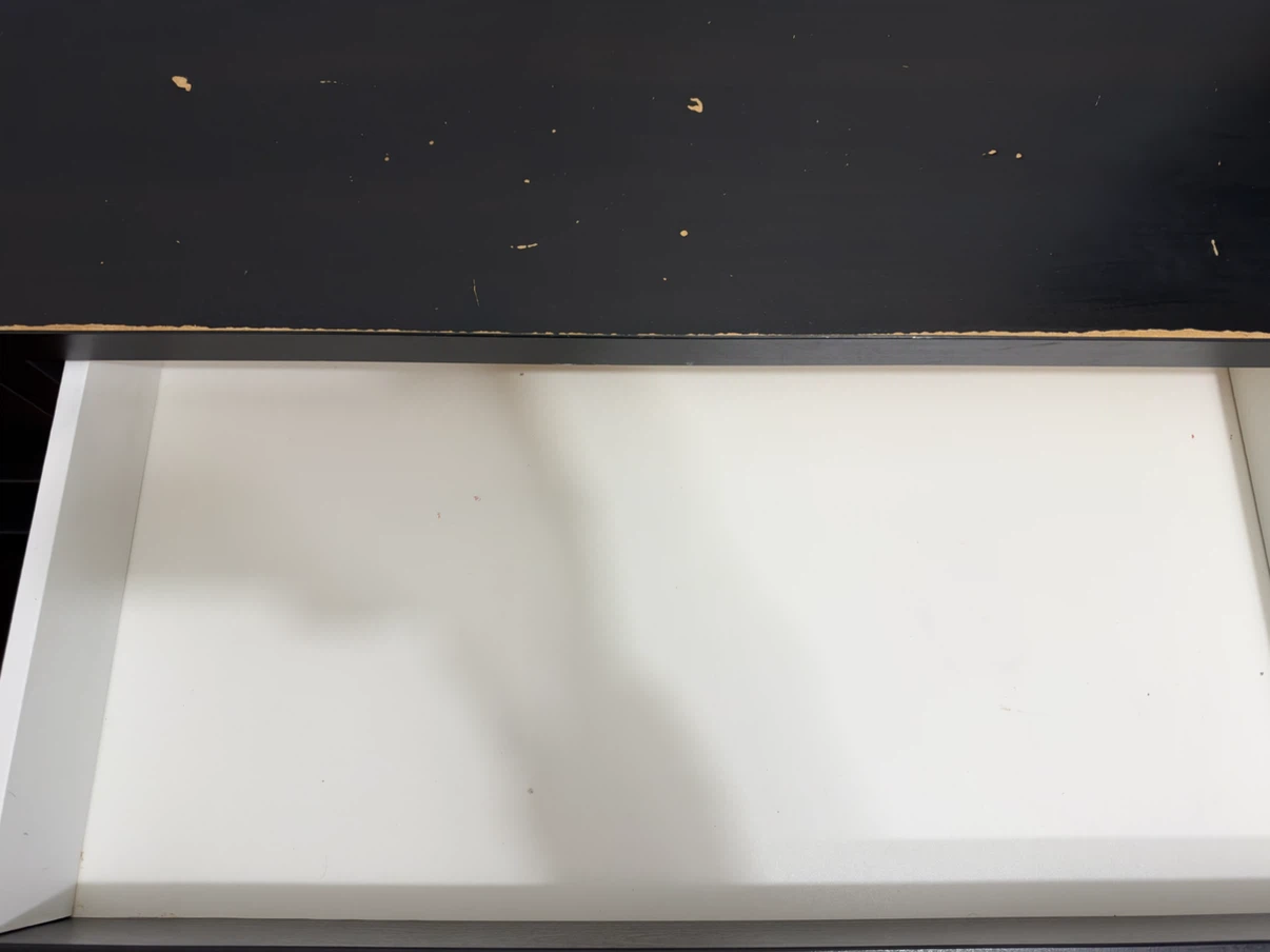 IKEA MICKE Desk – Black-Brown, with Drawers & Cabinet - photo 2