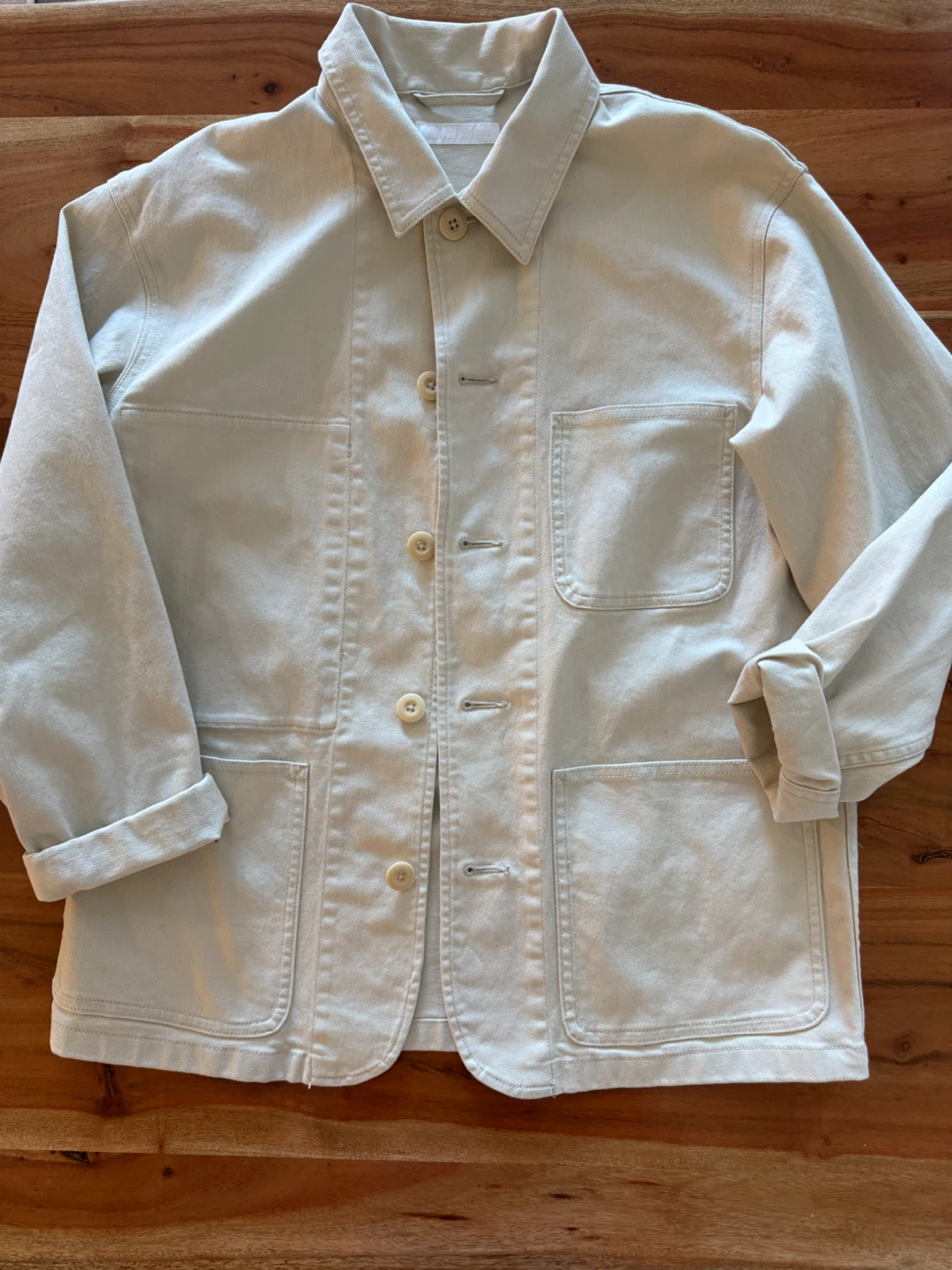 Uniqlo Beige Chore Jacket - photo 5