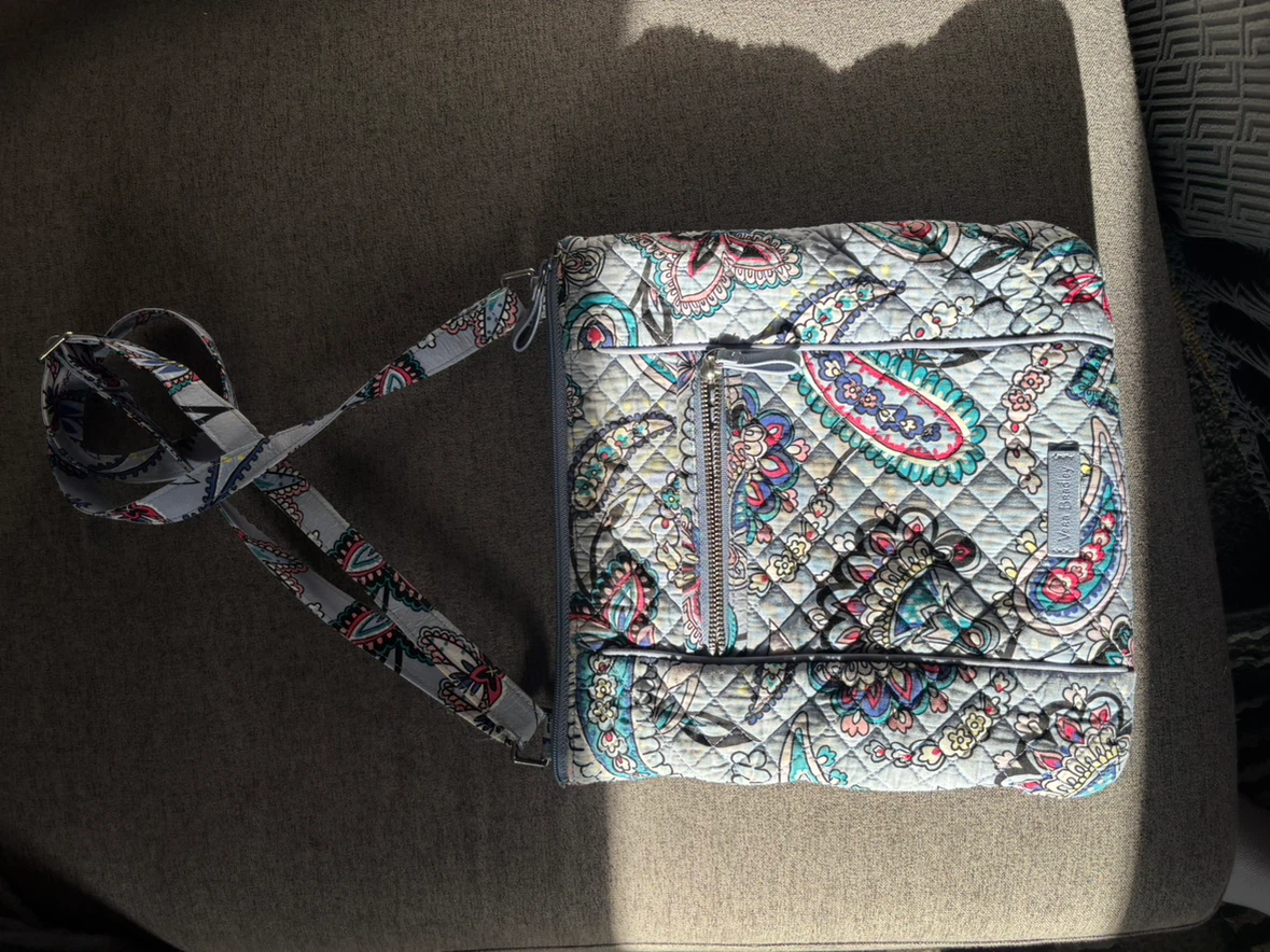 Vera Bradley Quilted Paisley Crossbody Bag
