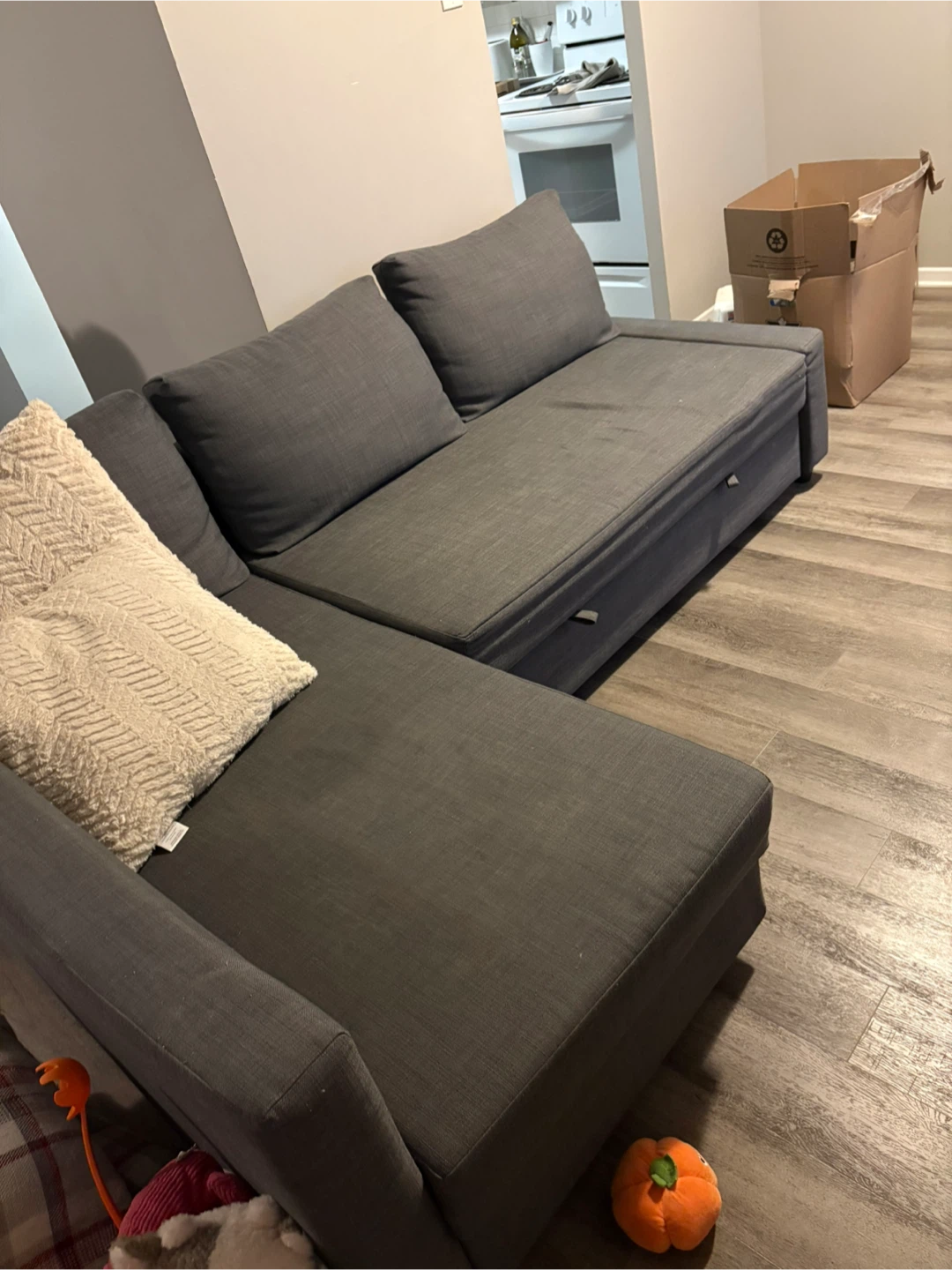 IKEA FRIHETEN Corner Sofa Bed - photo 2