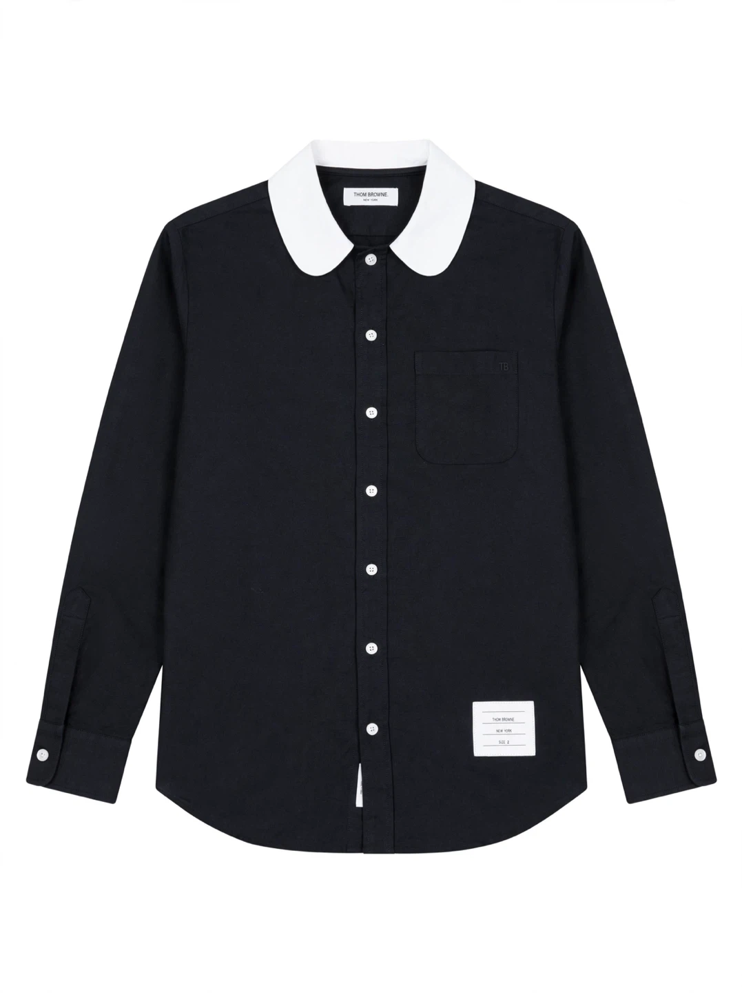 Thom Browne Contrast Collar Shirt