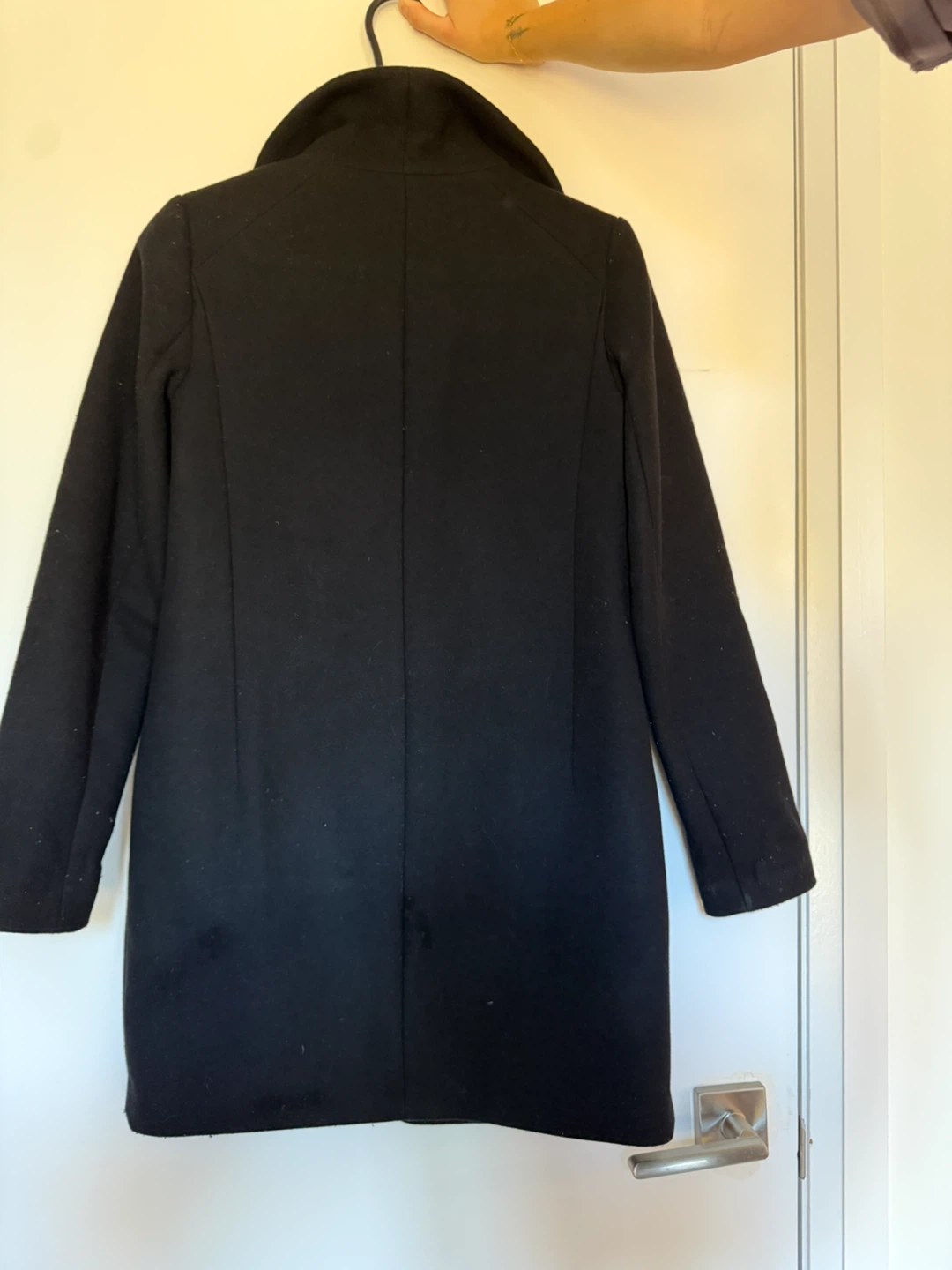 Wilfred Wool & Cashmere Coat Black - photo 4