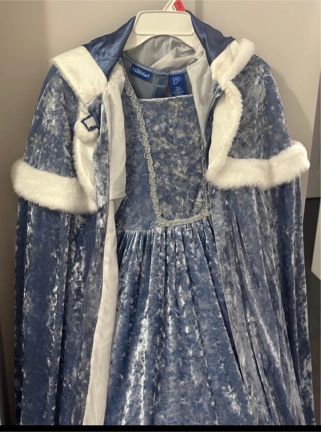 What a Character! Blue Velvet Snowflake Dress and Cape - photo 2