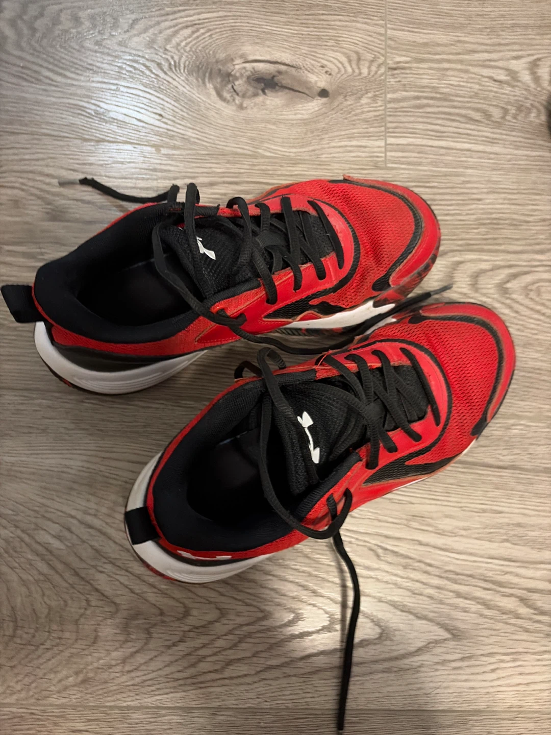 Under Armour Red Running Shoes