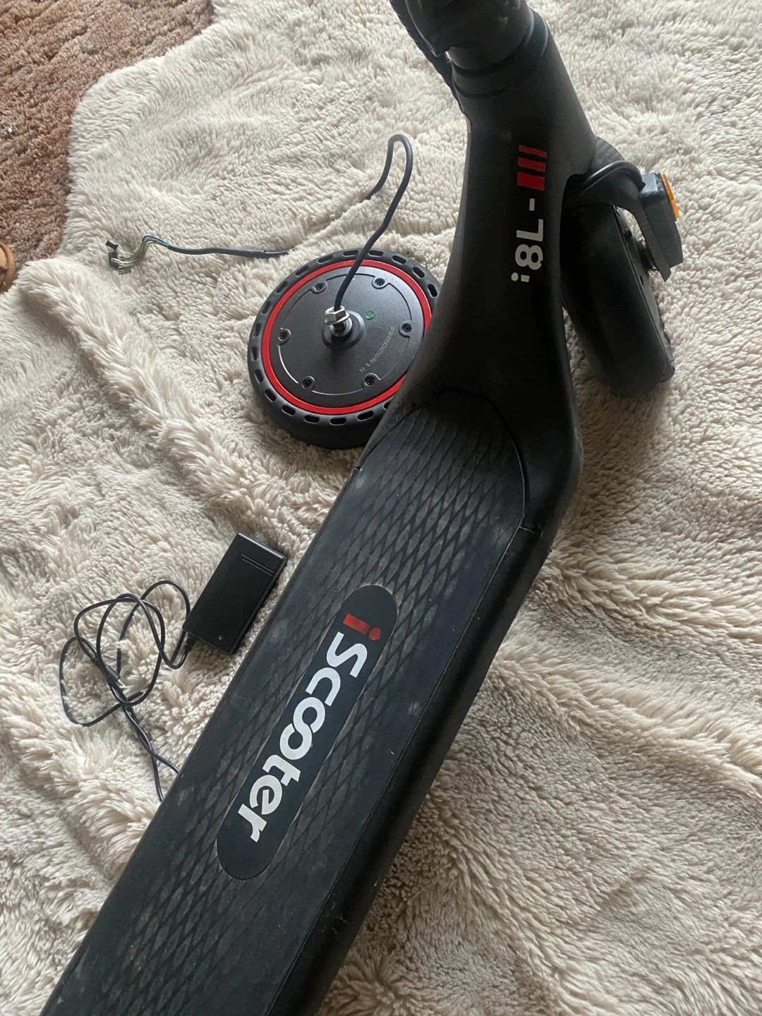 Electric Scooter with Charger and Supercycle Lock - photo 2