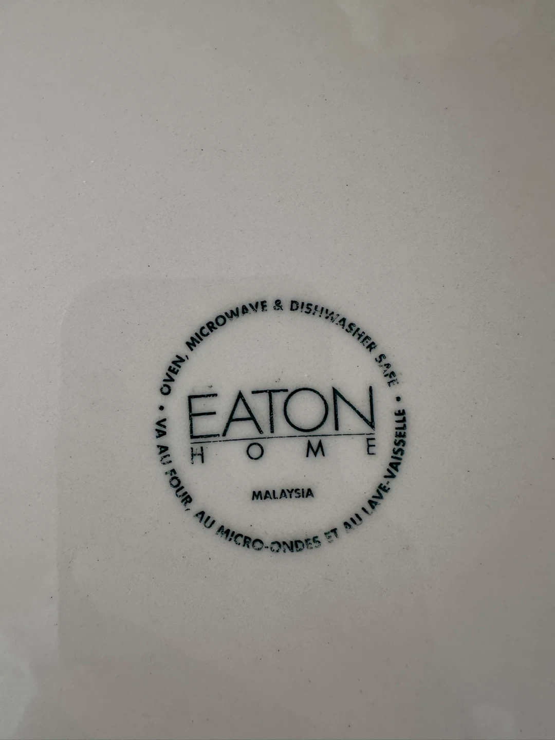 Beautiful White Embossed Oval Serving Platter – Eaton Home - photo 4