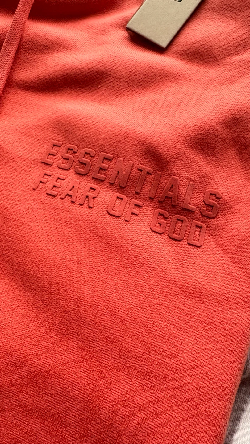 Essentials Fear of God Sweatpants - Coral - photo 3