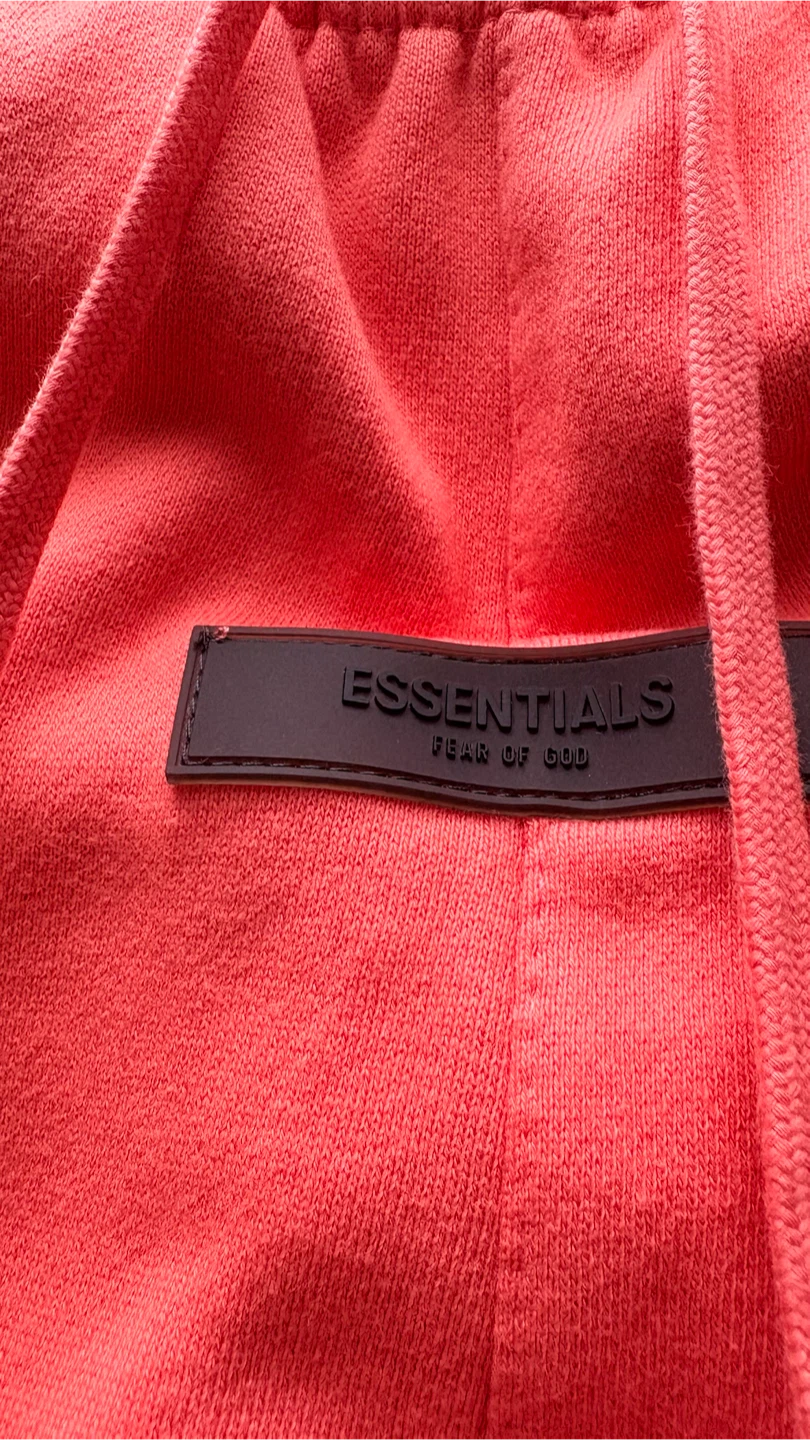 Essentials Fear of God Sweatpants - Coral - photo 4