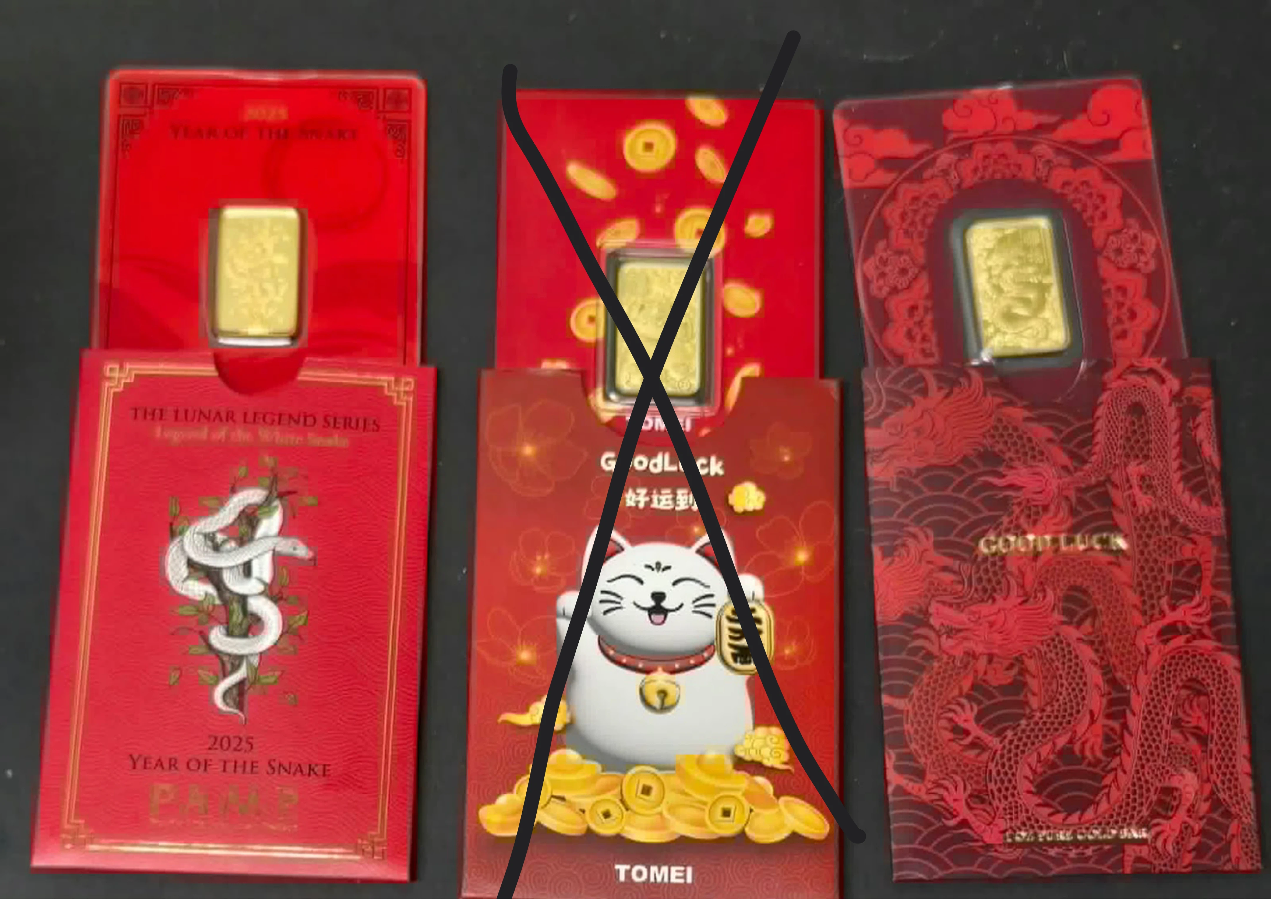 PAMP Lunar Legend Gold Bar 5g