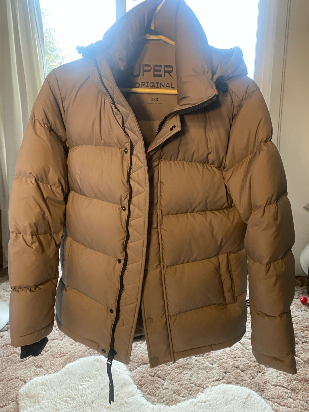 Aritzia The Super Puff Original - Taupe - 3XS - photo 3