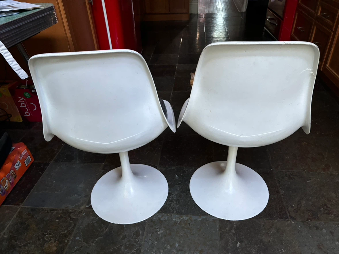 Vintage Swivel tulip-style chairs - photo 2