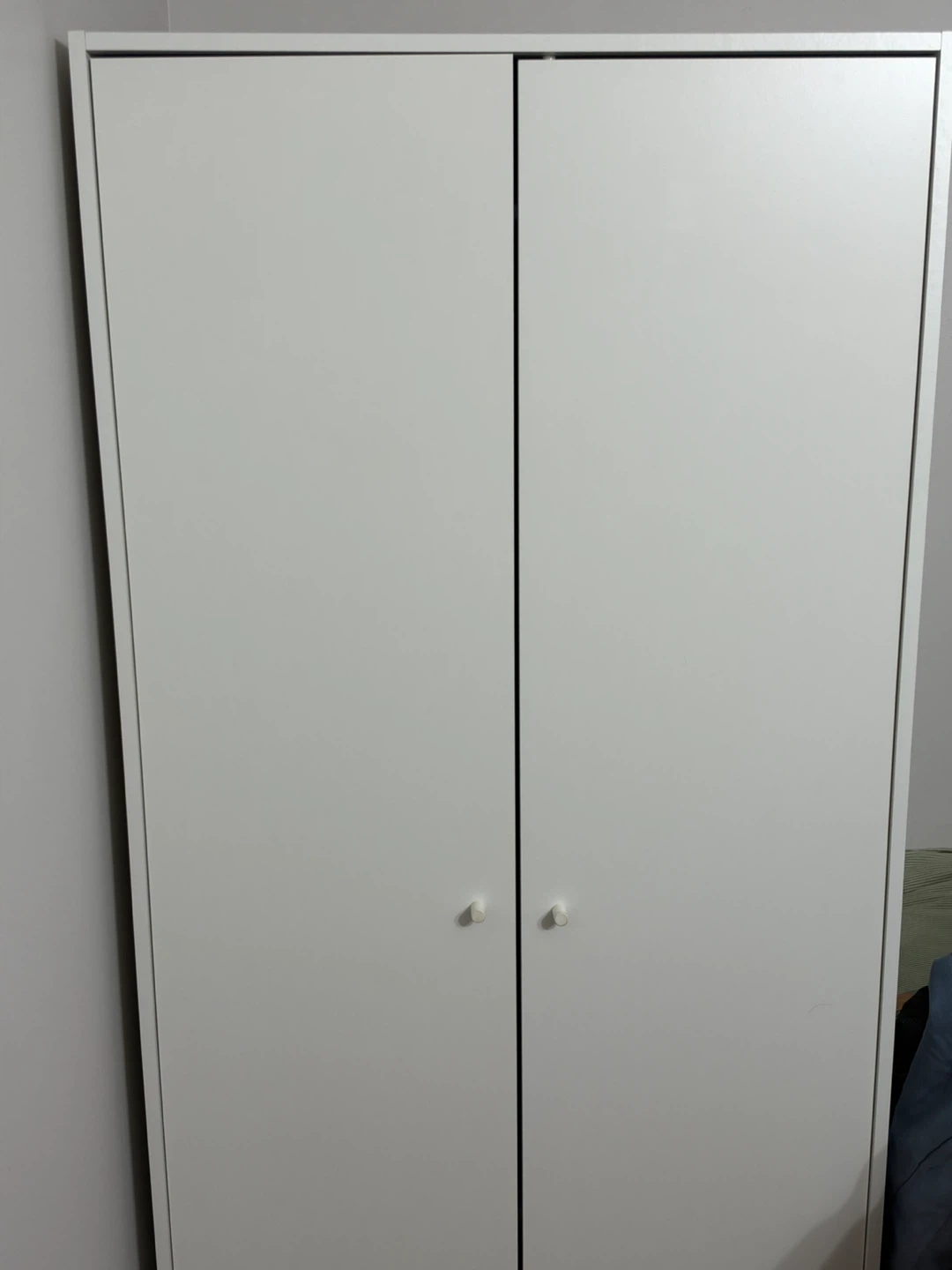IKEA KLEPPSTAD Wardrobe – White, 2 Doors