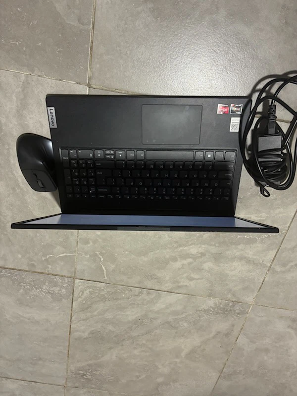 Lenovo Laptop with Mouse and Power Adapter - photo 3