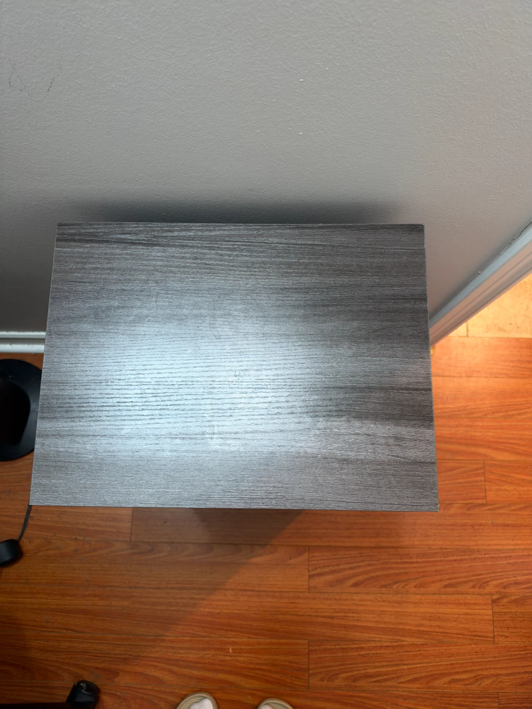 3-Drawer Fabric Nightstand / Side Table
