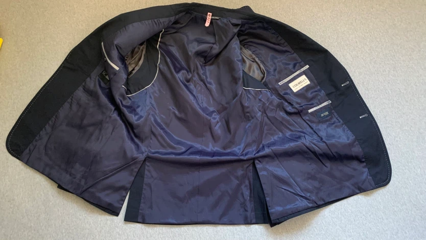 COLWELL’S ZIGNONE Navy Sport Coat - Size 44R - photo 3