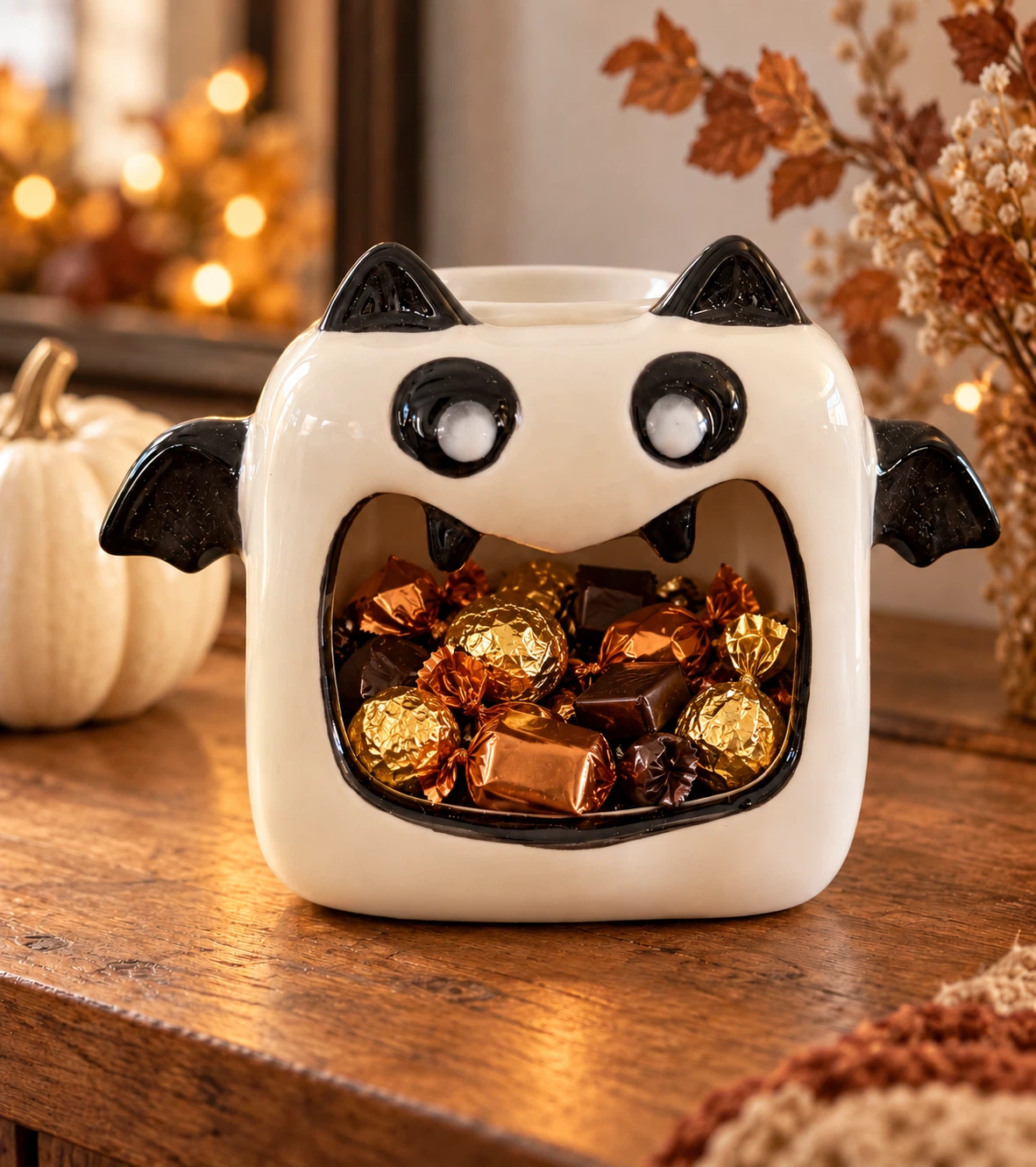 Halloween decorations Ceramic Bat - photo 5