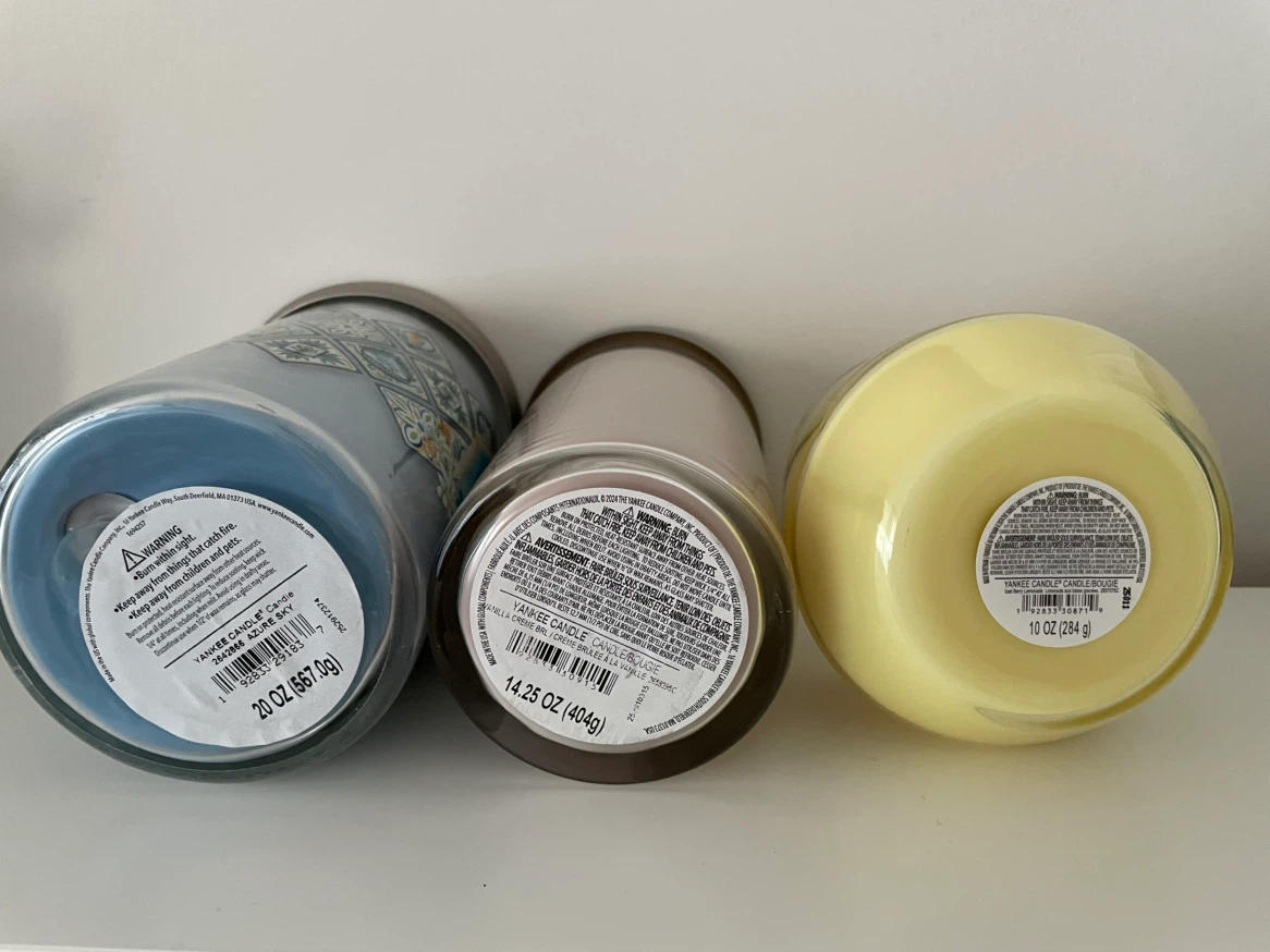 Set of 3 brand new Yankee Candles - photo 3