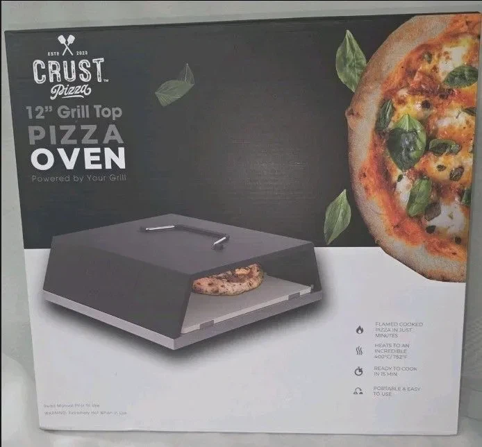 12" Grill Top Pizza Oven (Brand New-Unopened)