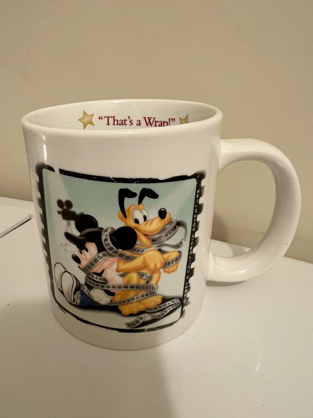 Disney California Adventure Mickey & Pluto Mug