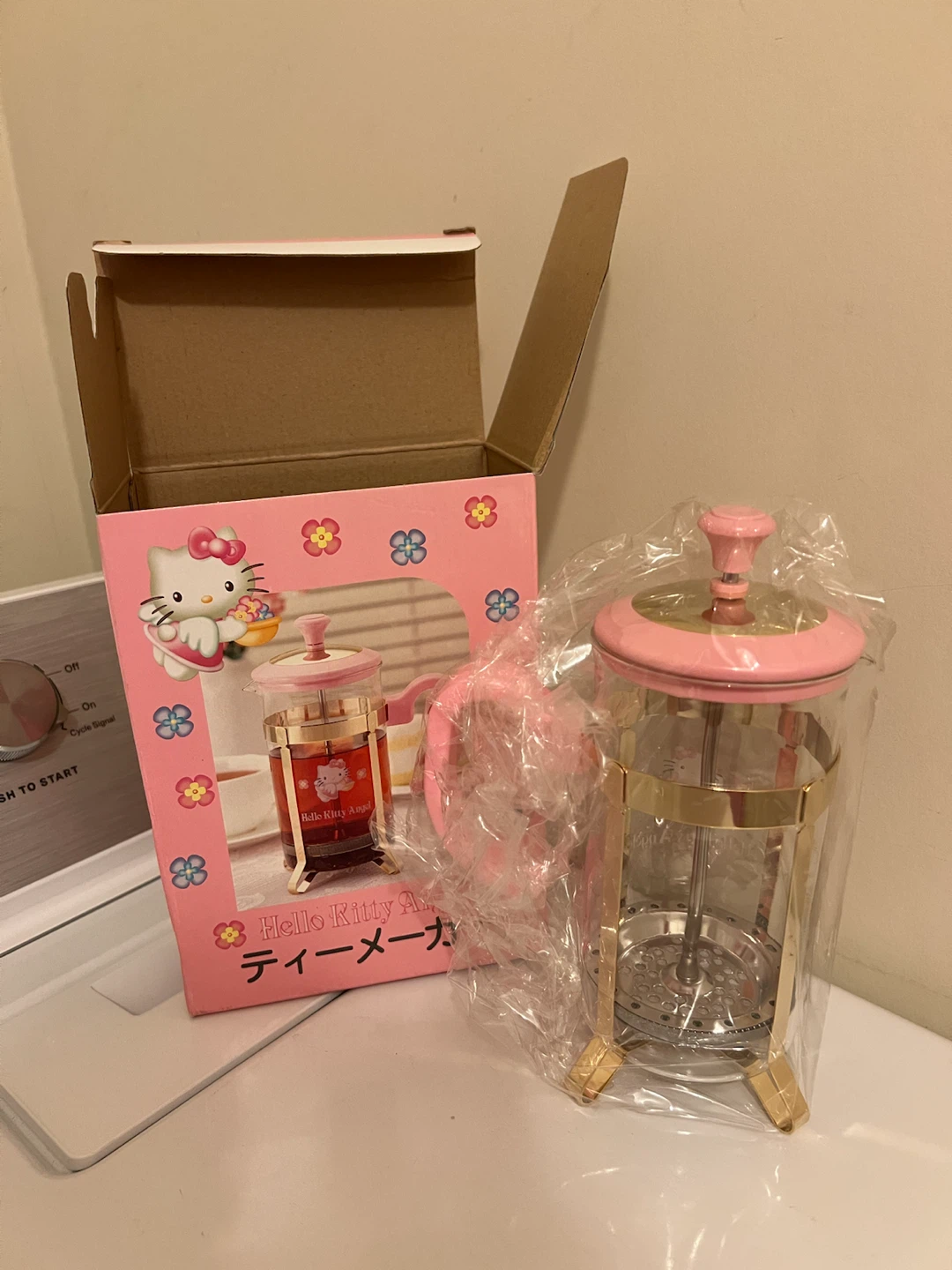 Hello Kitty Angel French Press Tea Maker - photo 2