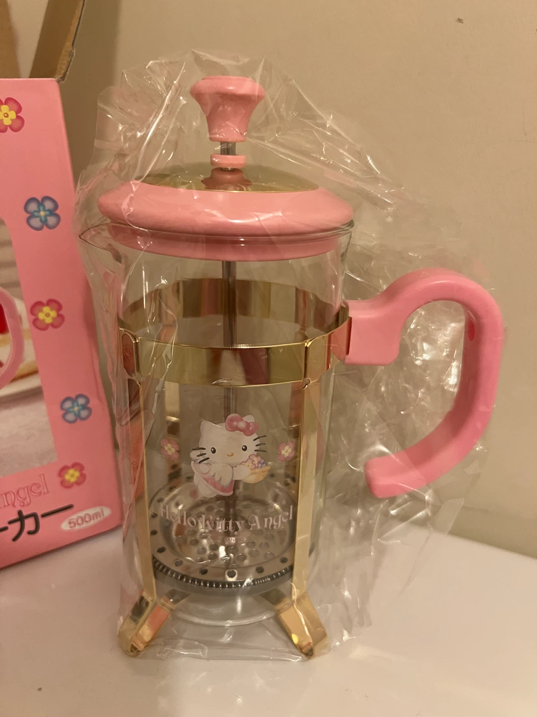 Hello Kitty Angel French Press Tea Maker - photo 3
