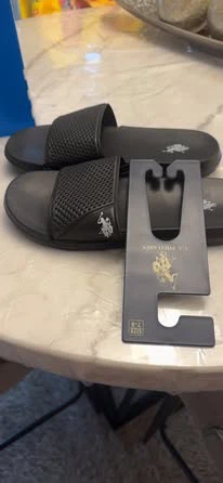 U S Polo Black Sandals - photo 2