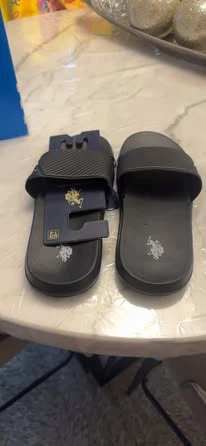 U S Polo Black Sandals - photo 4