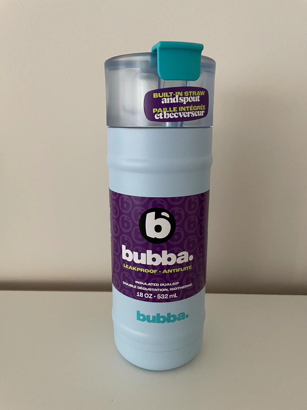 Brand new Bubba Insulated Dualsip Water Bottle 18 oz