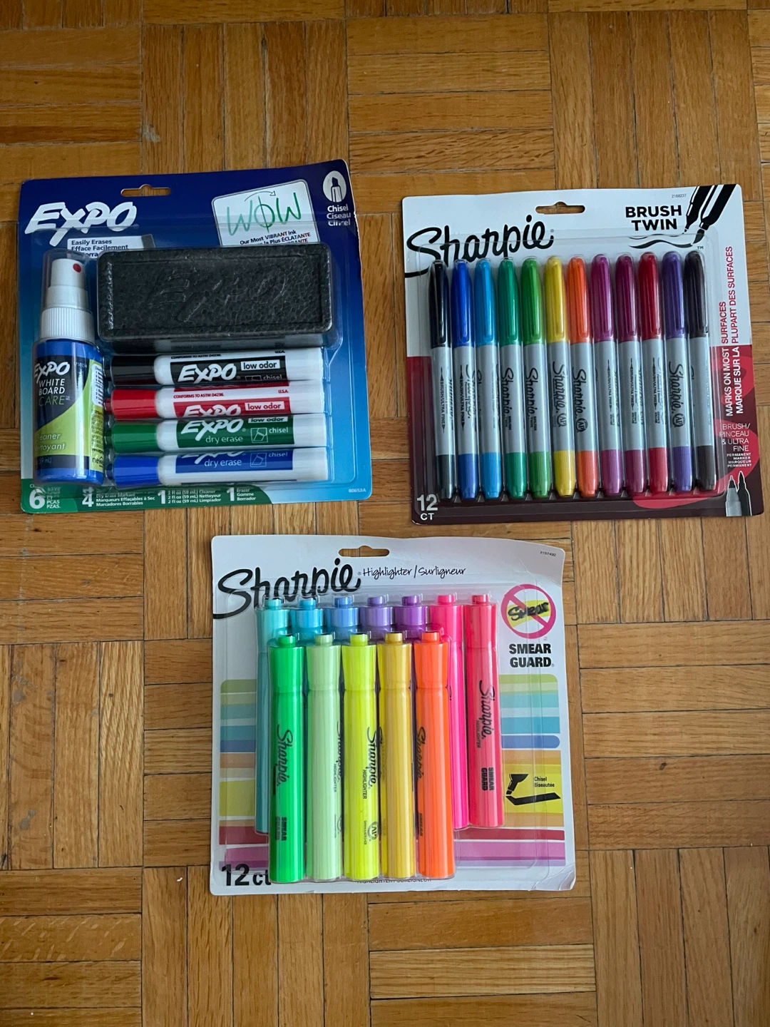 Sharpie and Expo Marker Set