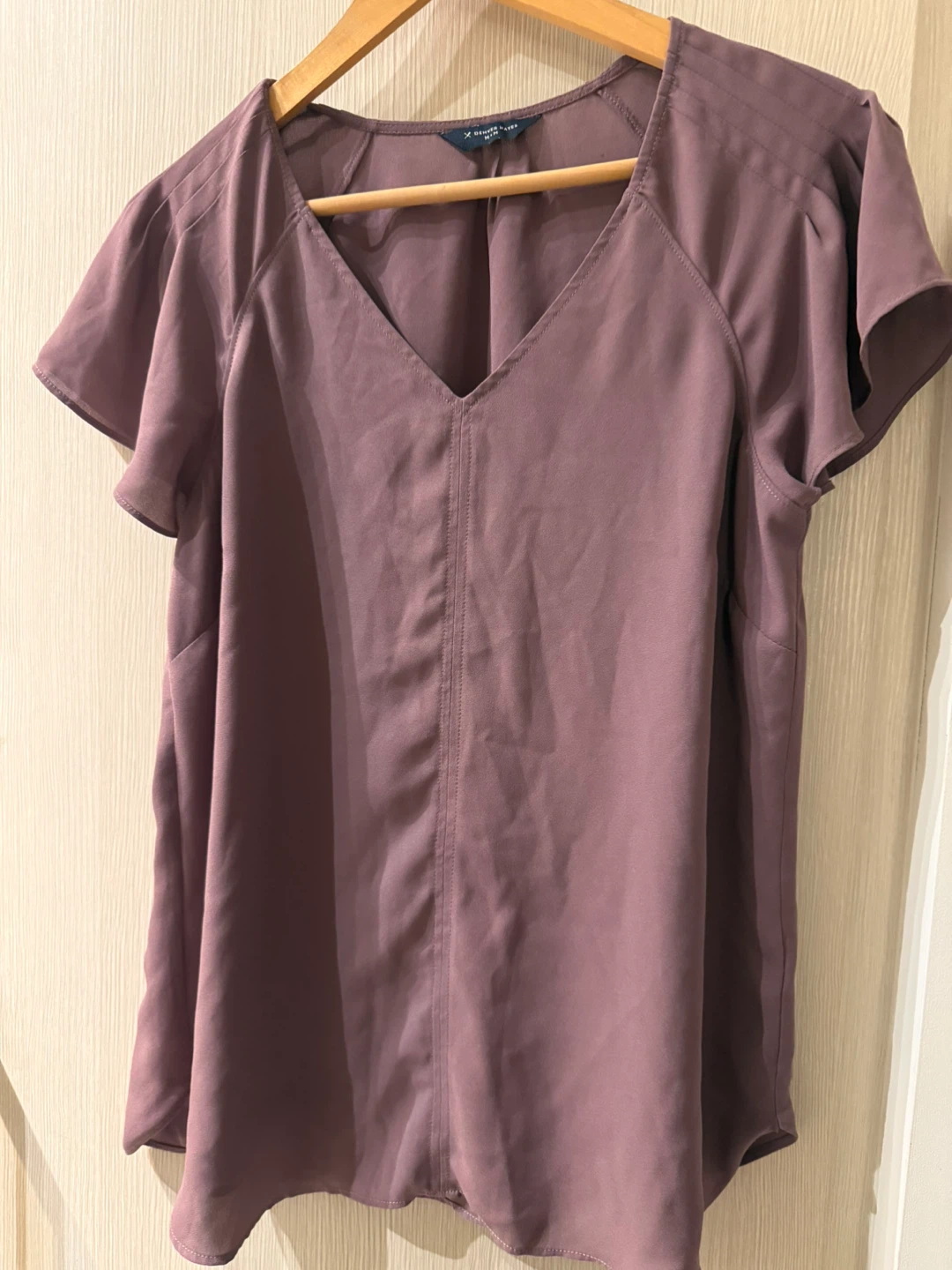 Beautiful Denver Hayes Mauve Blouse