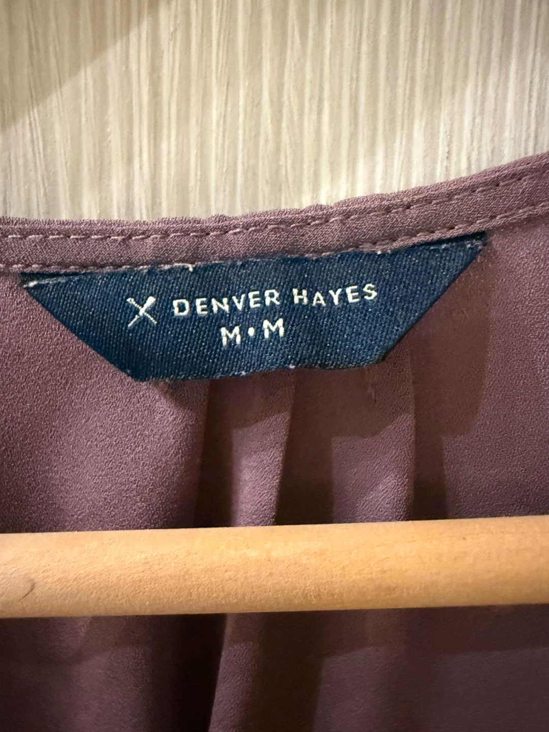 Beautiful Denver Hayes Mauve Blouse - photo 2