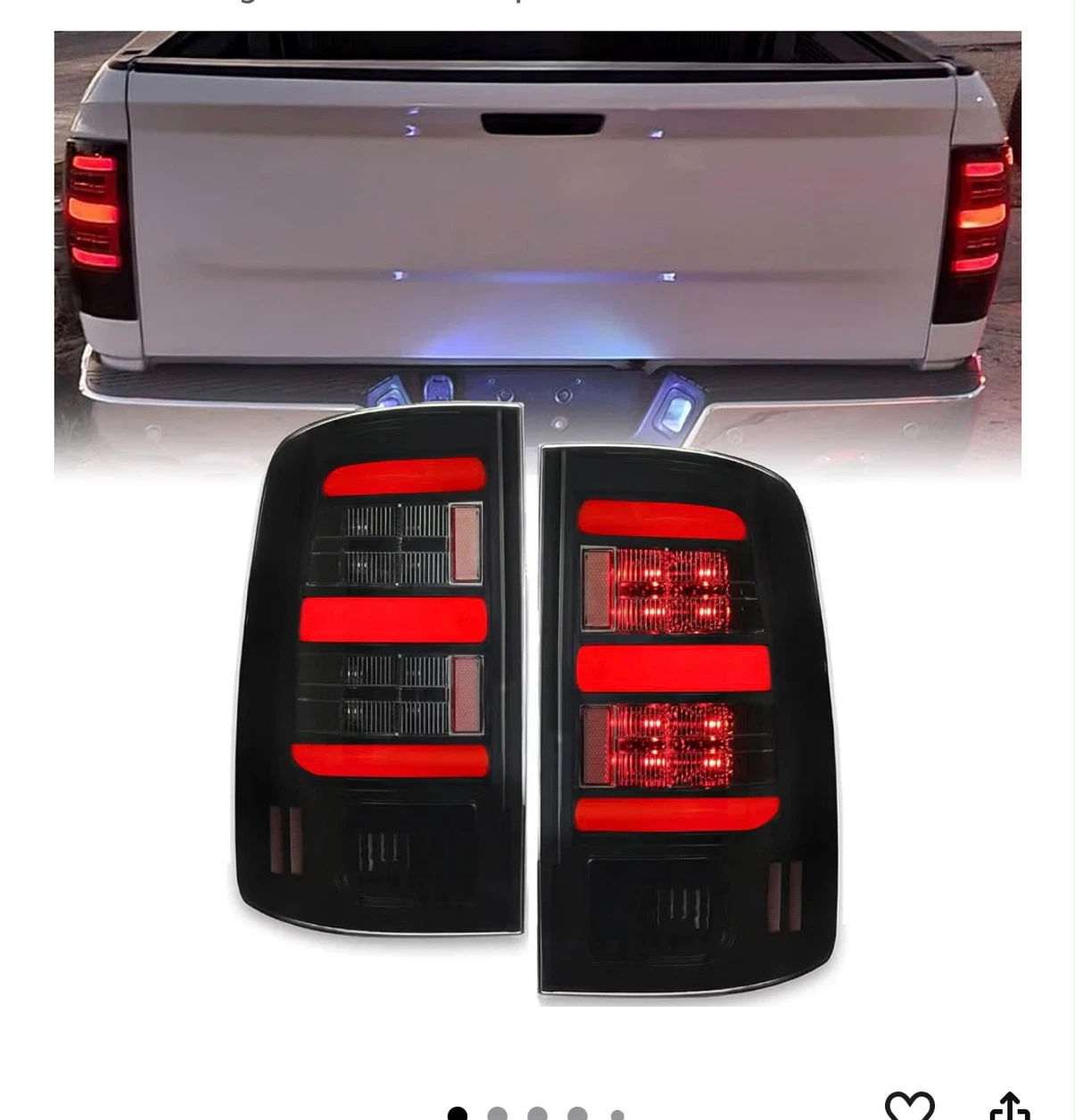 Ram led tail lights