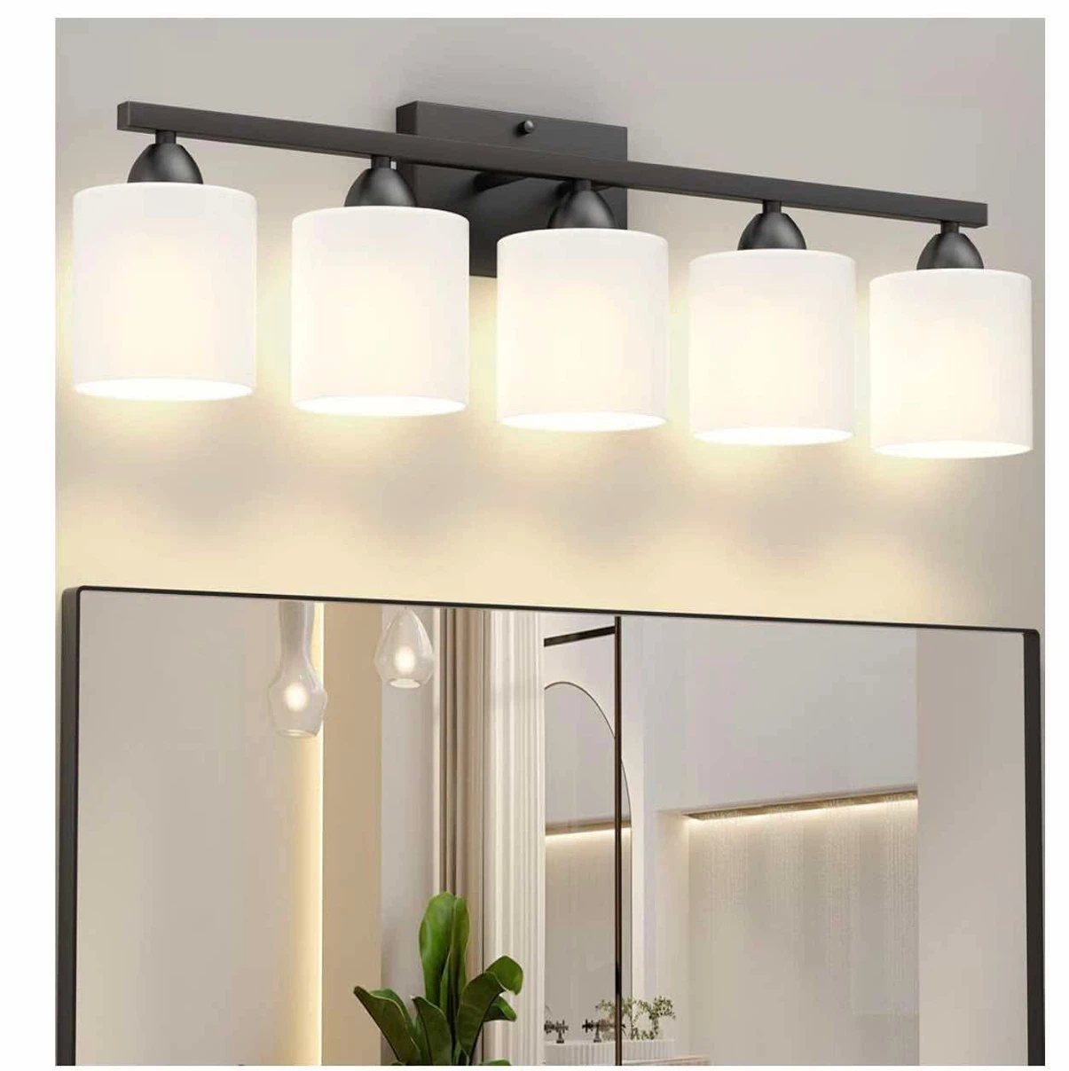 5-Light Bathroom Vanity Light Fixture