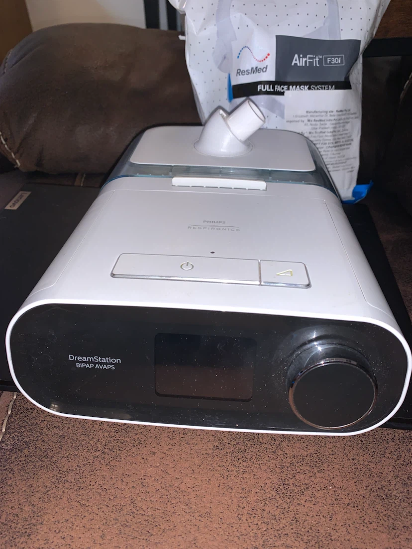 Philips Respironics DreamStation BiPAP AVAPS with ResMed Mask - photo 3