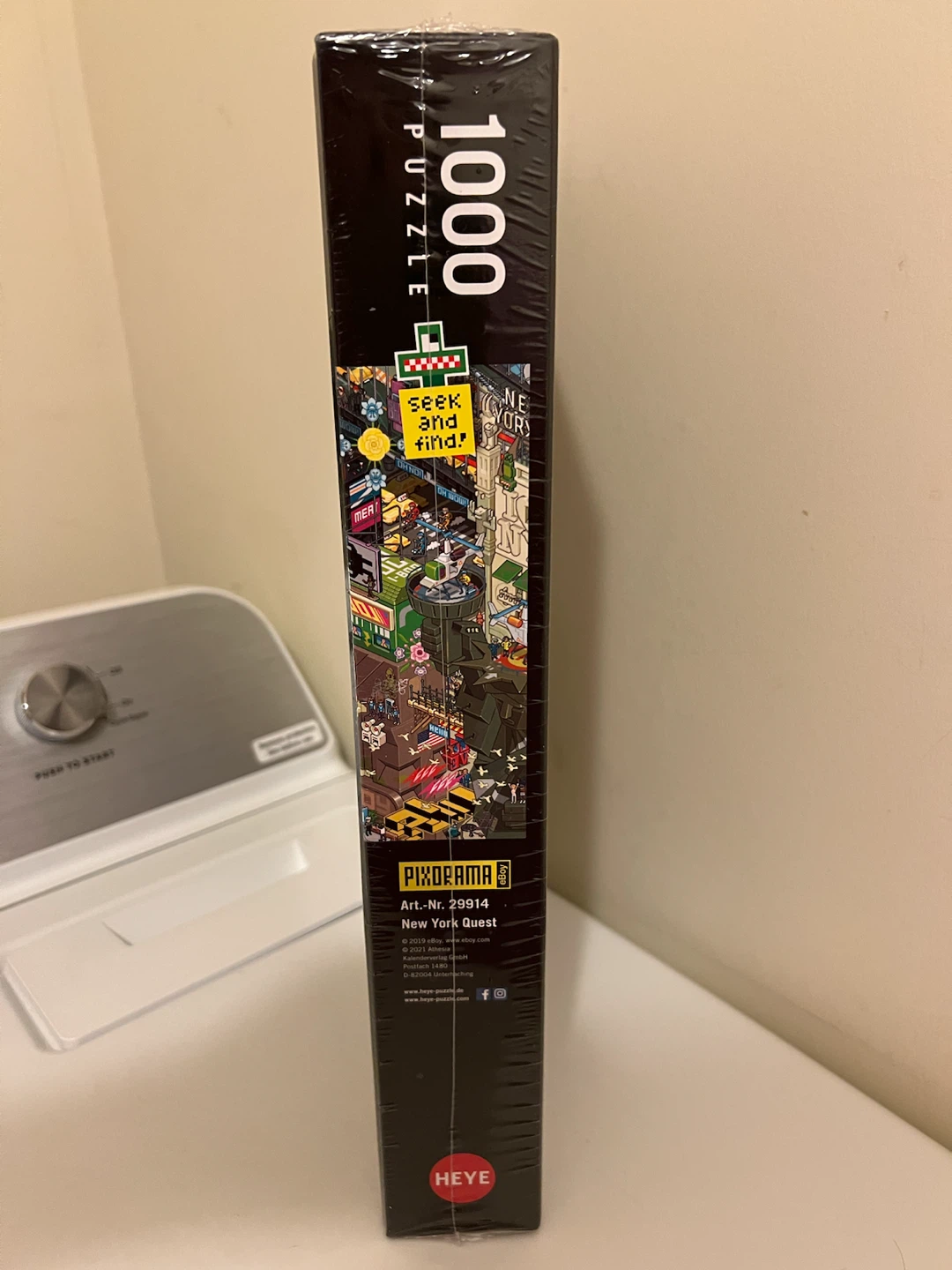 Heye eBoy Pixorama New York Quest 1000 Piece Puzzle - photo 3
