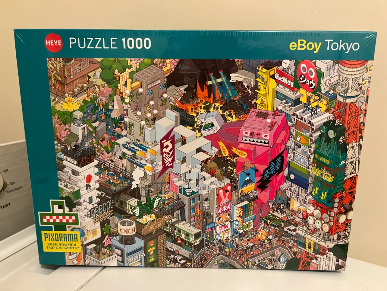 Heye Pixorama Tokyo Quest 1000-Piece Puzzle