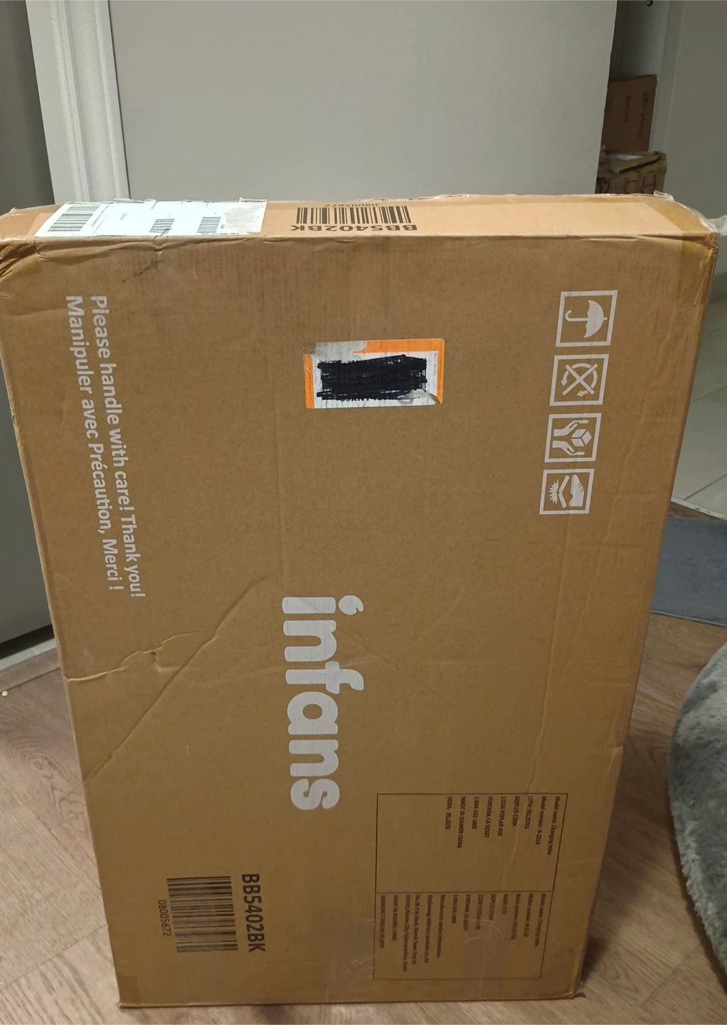 Brand New Infans Foldable Baby Changing Table - photo 2