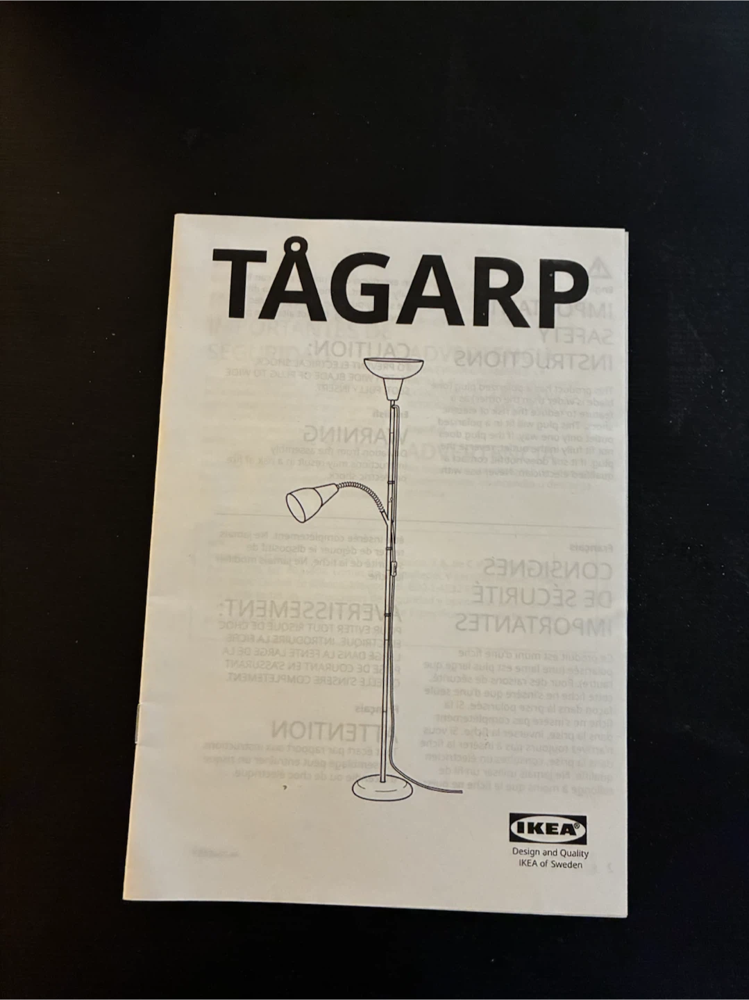 IKEA TÅGARP Floor Lamp*2 - photo 2