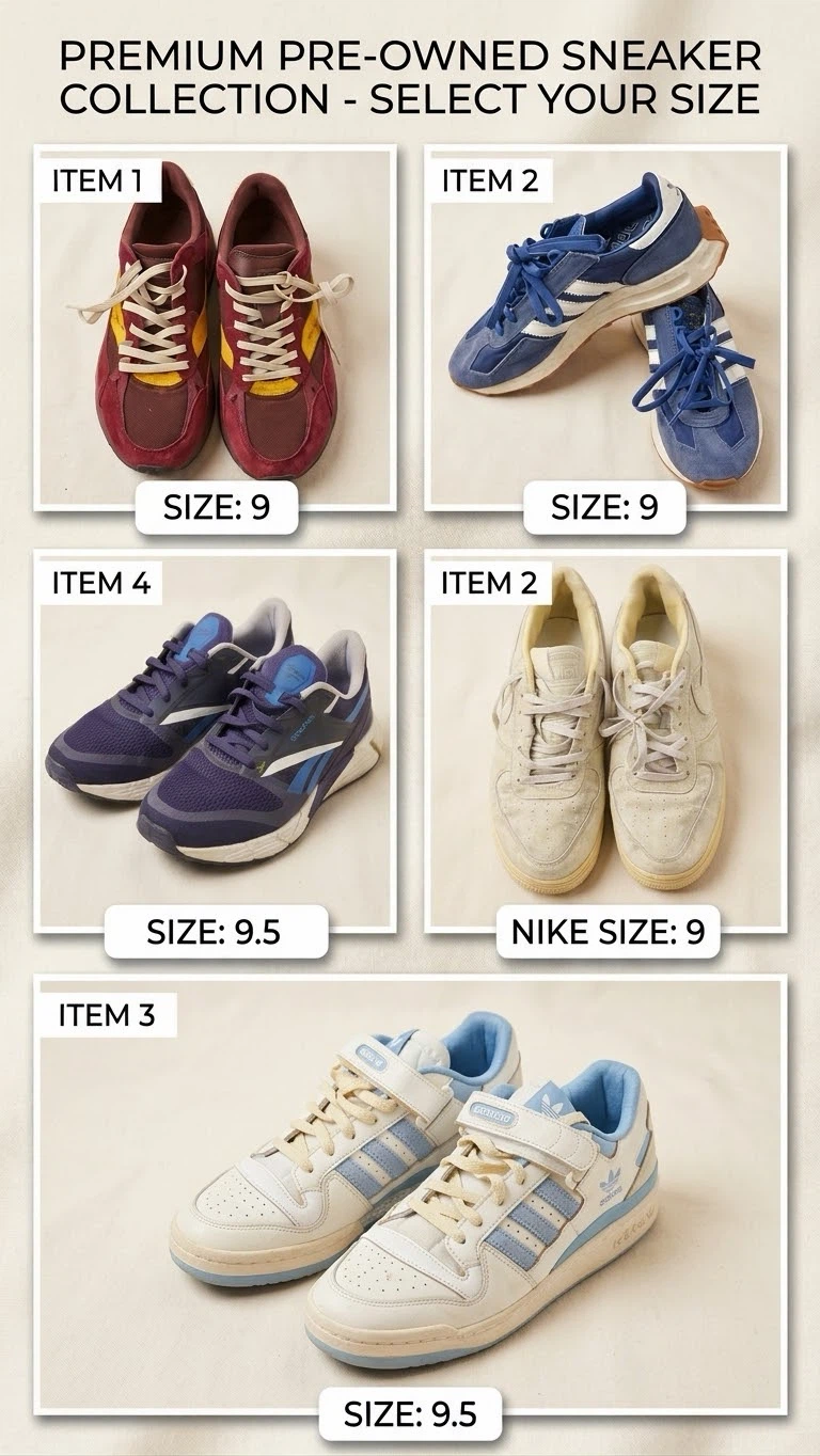 Premium Pre-Owned Sneaker Collection