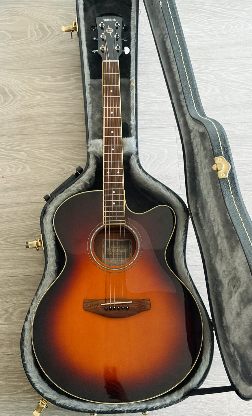 Yamaha Compass Series CPX500II OVS Guitar with Hard Case - photo 2