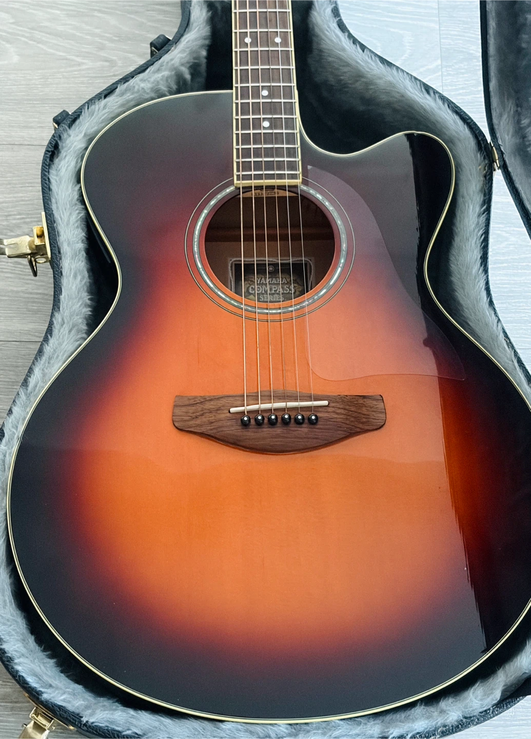 Yamaha Compass Series CPX500II OVS Guitar with Hard Case - photo 3
