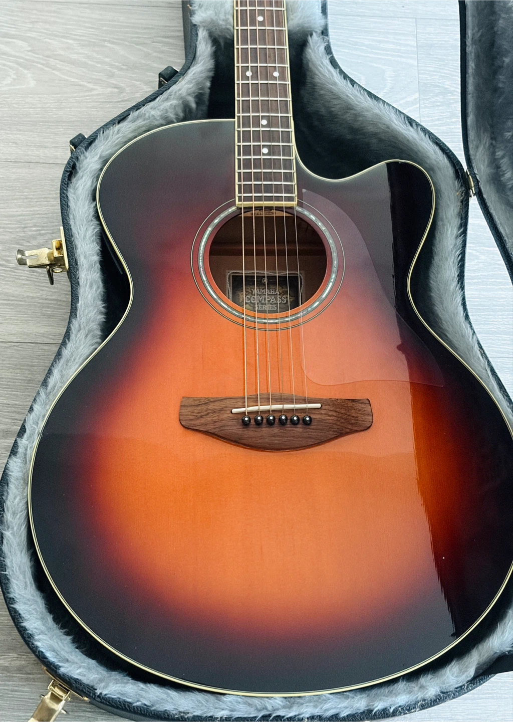 Yamaha Compass Series CPX500II OVS Guitar with Hard Case - photo 4