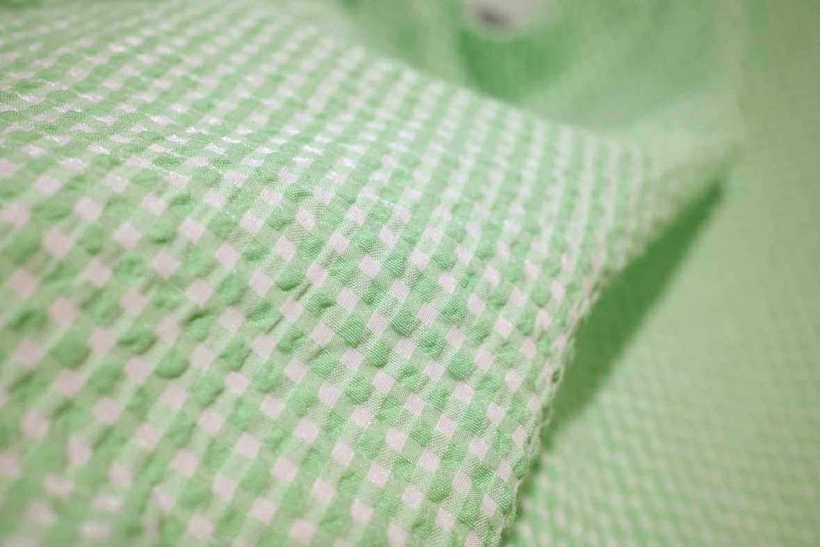 Zara Green Gingham Mini Dress - photo 3