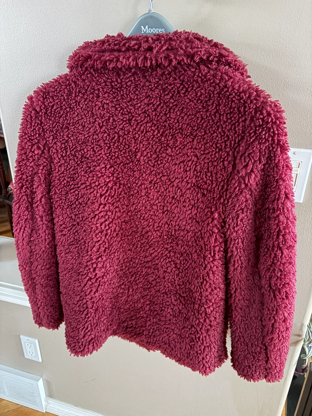 TALIE Burgundy Teddy Jacket - photo 2