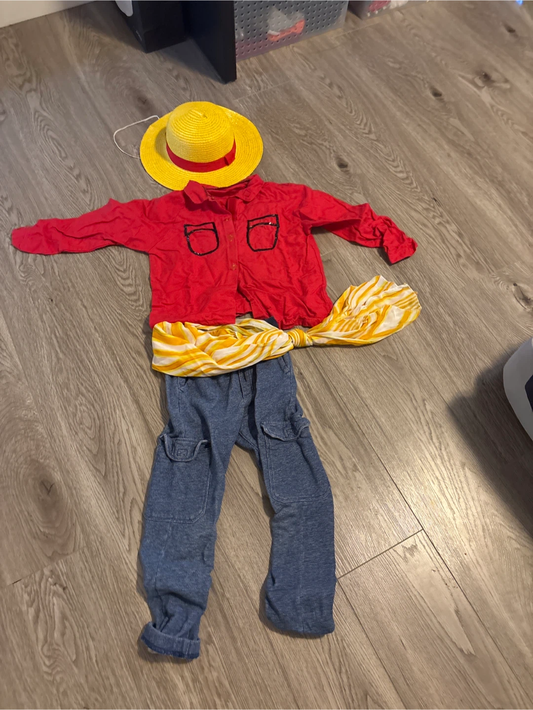 Kids Monkey D. Luffy Costume Set