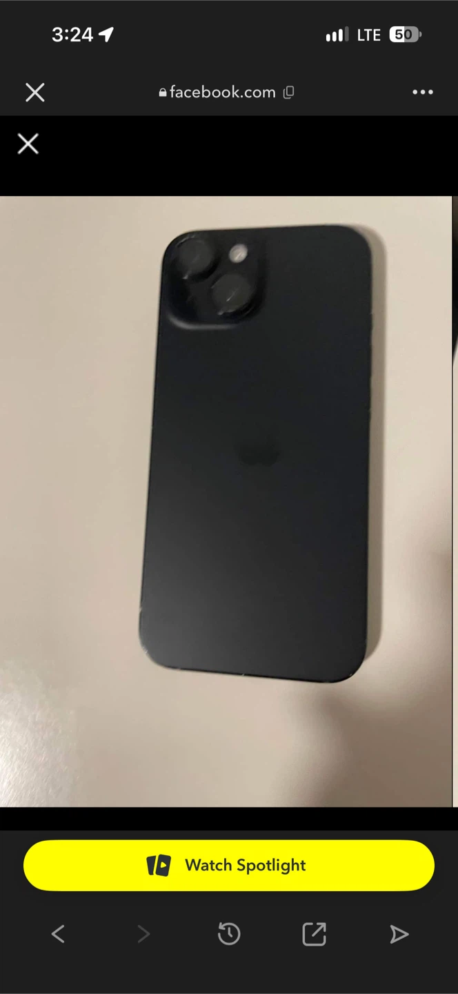 Apple iPhone 15 Black 128 GB - photo 2
